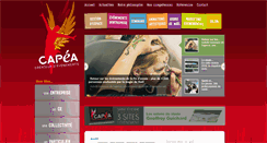 Desktop Screenshot of capea.fr